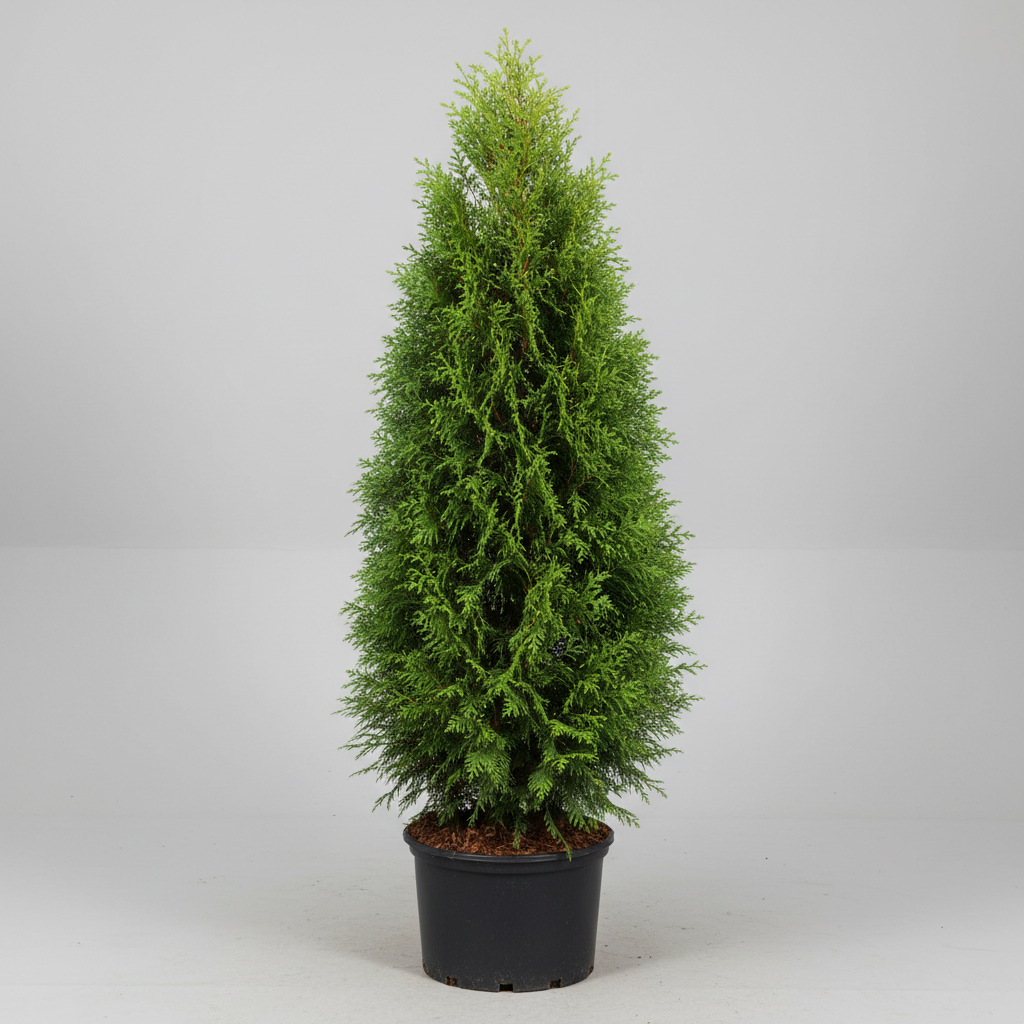 Emerald Cedar Tree with vibrant green foliage