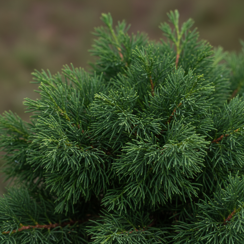 North Pole Cedar Foliage Detail